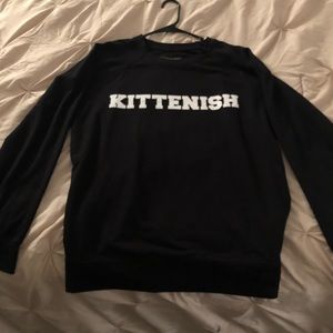 Long black sleeved KITTENISH 🌸 shirt